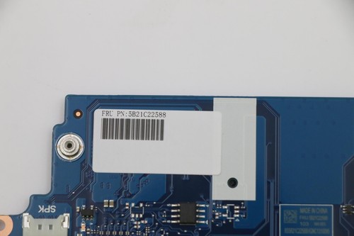 Carte mère Lenovo ideapad 5 Pro-16IHU6 I7-11370H MX450-2G 16G-RAM 5B21C22588 - Photo 3/3