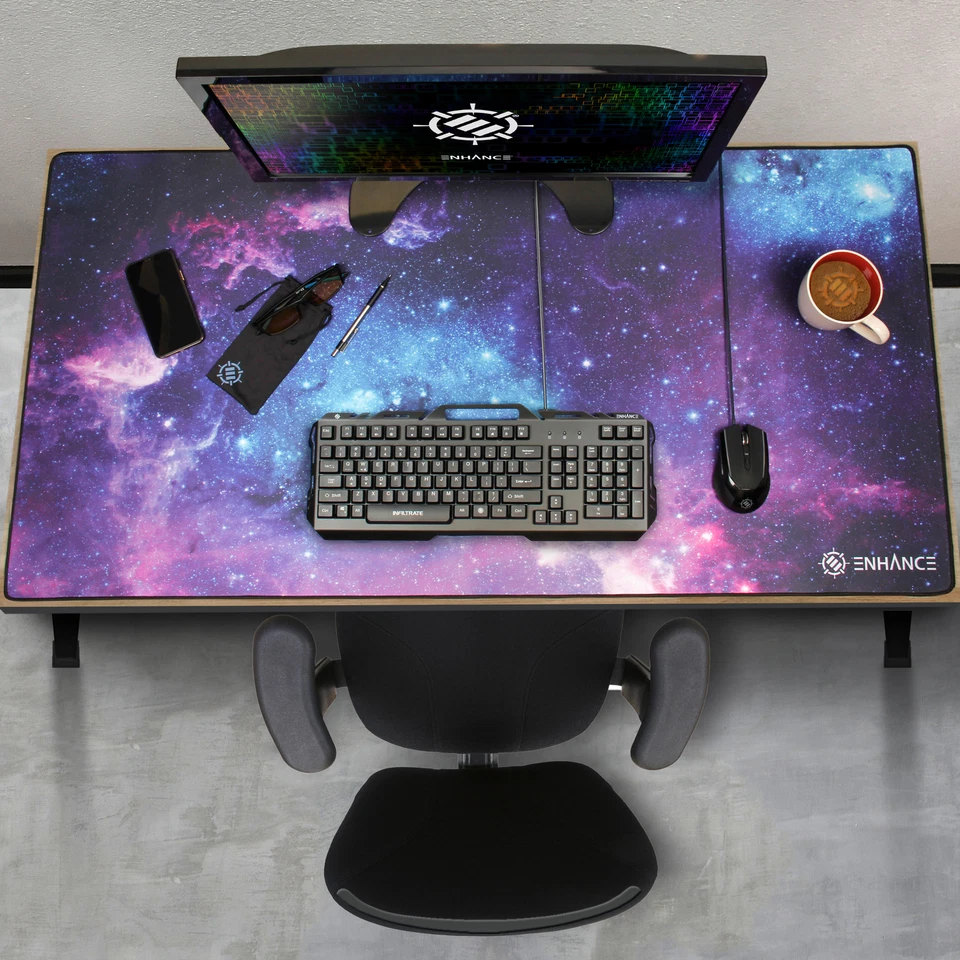 XXXL Gaming Desk Mat - Super Giant Mouse Mat with Cushion Padding - Image 2 of 4