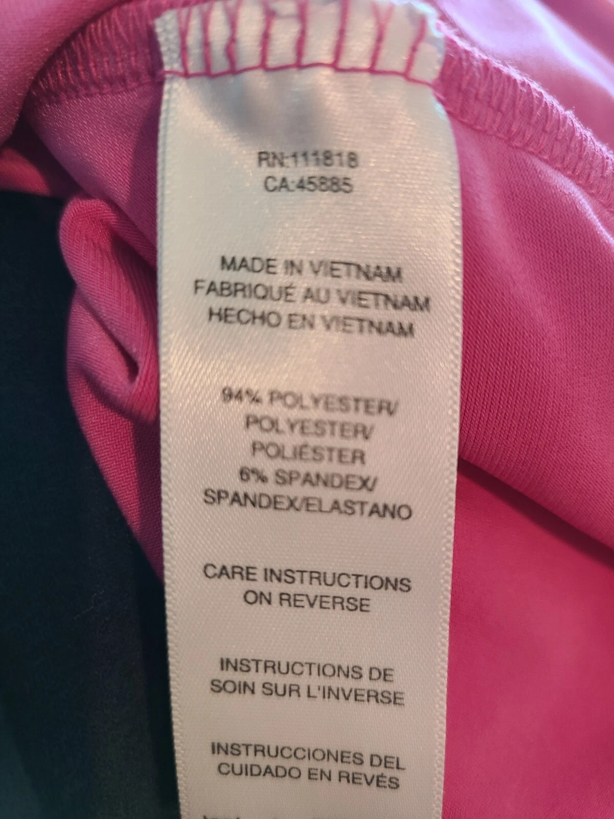 Abito da donna Michael Kors oro cerniera abito da festa rosa taglia 10