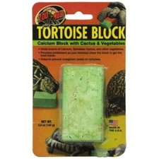 Zoo Med Tortoise Banquet Block BB  55   Calcium  Veggie Supplement