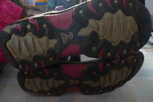 Kamik Sandalen Gr.33 Outdoor Trekkingsandale lila pink mit Klettverschlüssen - Bild 5 von 6