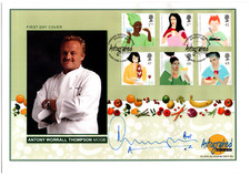 Great Britain 2005  Changing Tastes in Britain Signed by ANTHONY WORRAL THOMPSON