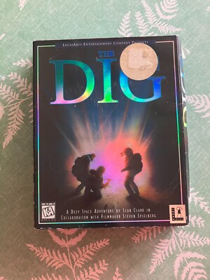 The Dig (PC CD-ROM, 1995)LucasArts vintage game Big Box Complete CIB