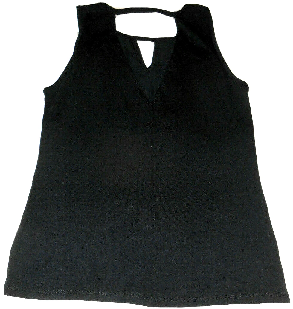 PALM ANGELS NUOVO NUOVO CON ETICHETTE EVER HOTTIE LOS ANGELES CALIFORNIA PALMA GRAFICA NERO TANK DONNA S