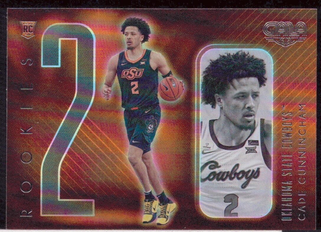2021-22 Panini Chronicles Draft Picks #181 Cade Cunningham Gala RC