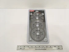 NEW Tool Shop 3-pc Diamond Blade Set 4-1/2" - Segmented, Continuous, & Turbo Rim