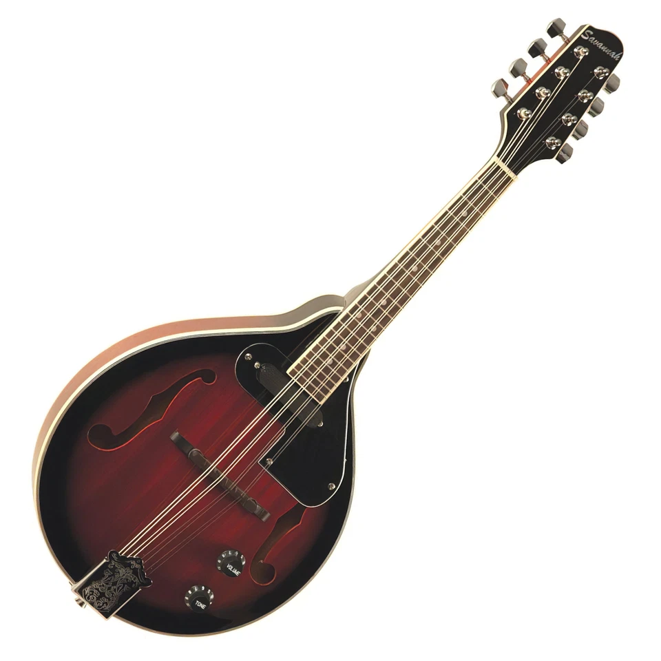 Savannah SA-115-E A Style Electric Mandolin Mahogany W/ Pickup - Image 2 of 3