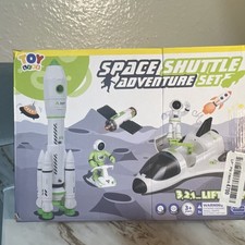 Toy Life Space Shuttle Adventure Set Rocket Satellite Astronauts Playset 2023
