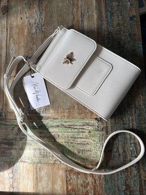 Alice Wheeler London Damen Umhängetaschen Weiß