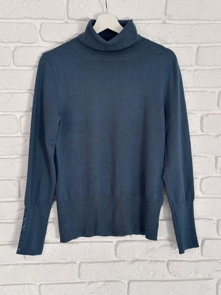 Women Betty Barclay Turtleneck Green 36 / S / 44