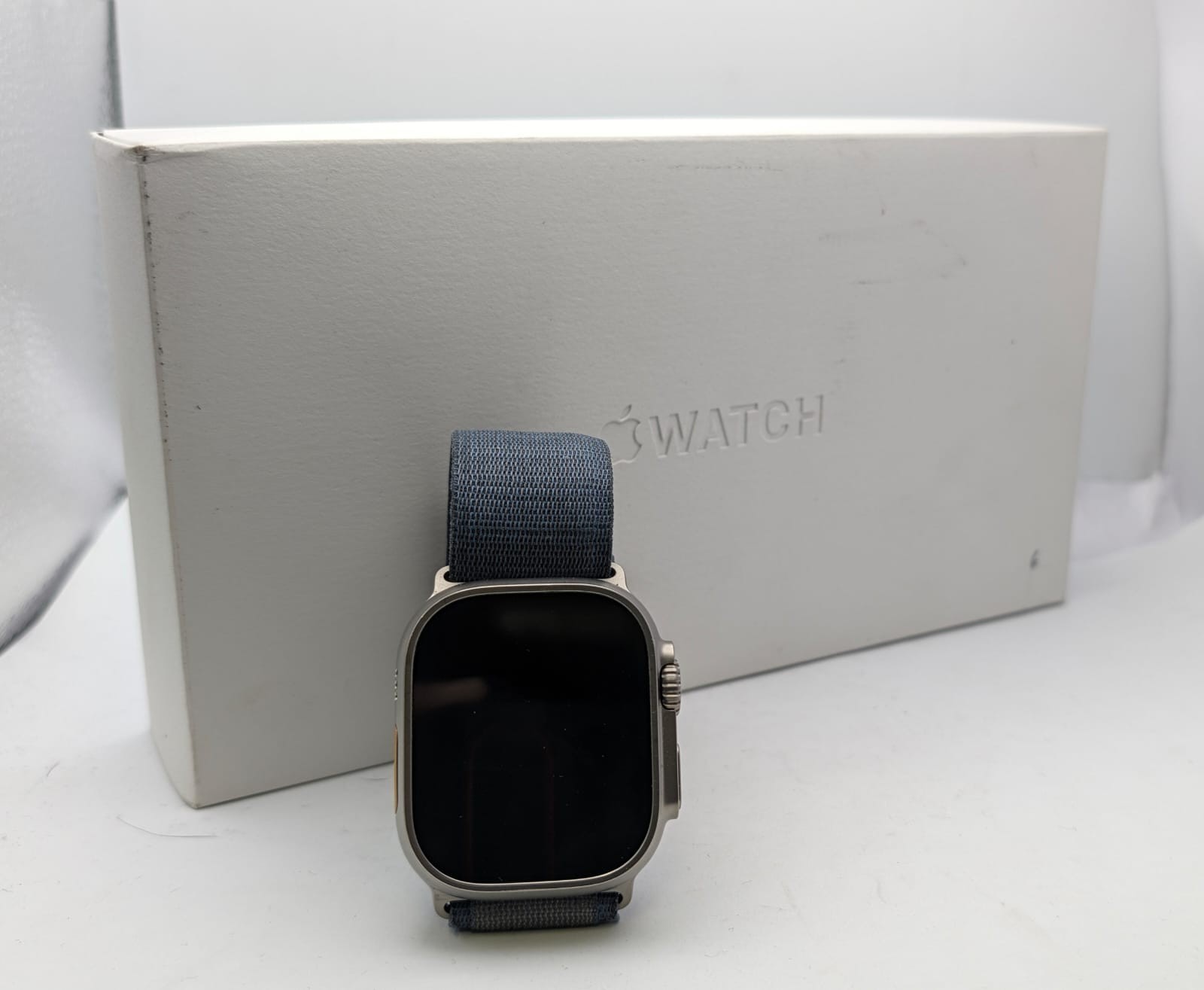 Boucle alpine bleu titane Apple Watch Ultra 2 49 mm WIFI - M