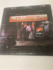 Elton John Don't Shoot Me I'm Only The Piano Player LP Vinyl Record MCA-2100