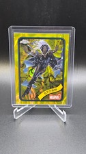 2025 Topps Chrome Marvel Storm Yellow Lava Refractor #95