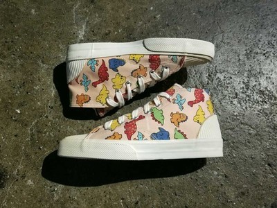 Vintage 1990's Comme des Garcons Homme Plus High-Top Sneakers Size 26cm Pink