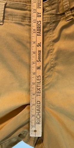 American Eagle Extreme Flex Cargo Shorts Mens Sz 37 x 11 British Tan Long Length - Picture 11 of 17