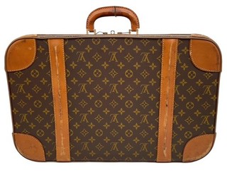 Auth Louis Vuitton Monogram Stratos 55 Trunk Case NS091849