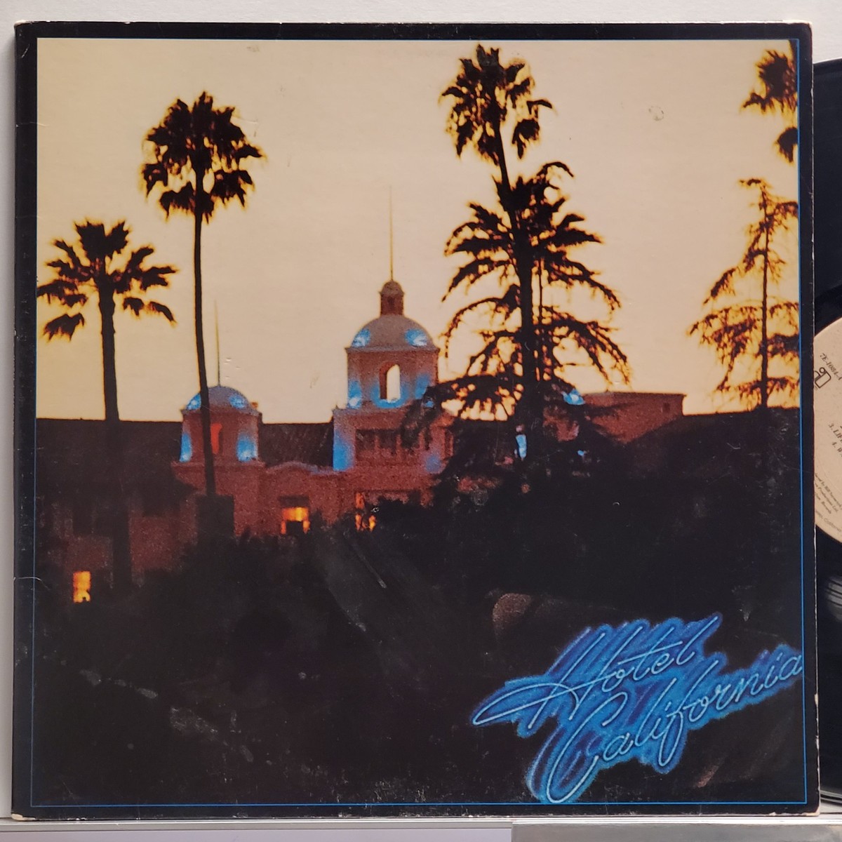 Eagles Hotel California LP Life in the Fast Lane gatefold 1976 