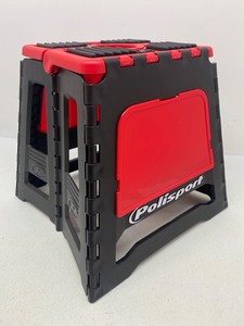 NEW Polisport Red Foldable Dirt Bike Pit Shop Stand Honda CR CRF MOTORCYCLE