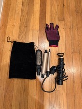 Hair Curling Iron Wand with Attachment