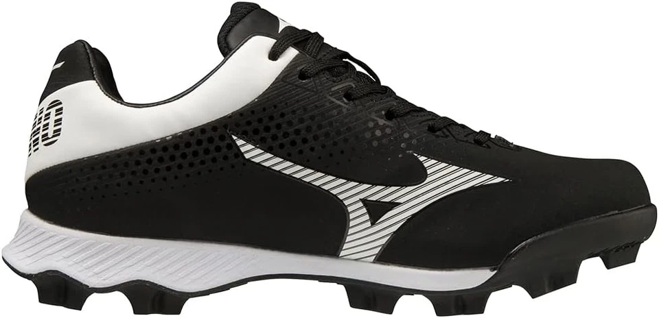 Novo Sapato de Softbol Mizuno Wave Finch Lightrevo Jr Moldado, Preto/Branco, 3.5 - Imagem 2 de 4