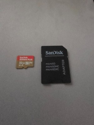 SanDisk 32GB microSD Extreme 100MB/s A1 4K U3 32G V30 micro SDHC SDSQXAF-032G