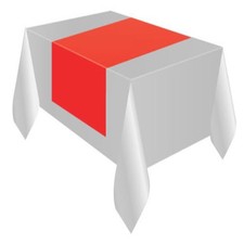 RUNNER STRISCIA PER TAVOLO TOVAGLIA ROSSA IN TNT CM 40X400 FESTE E PARTY