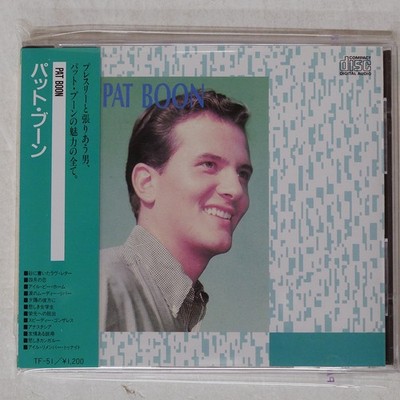 Pat Boon S/T CTA TF51 JAPAN OBI 1CD