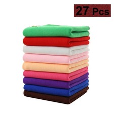  27 Pcs Microfiber Car Towel Microfibre Cleaning Cloths Wash Stuff Rags