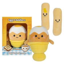 Easter Egg & Soldiers Soft Toy 19cm x 15cm Multicolour X 1
