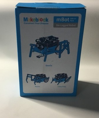 MBOT KINDER PROGRAMMIERBARER ROBOTER KIT MAKEBLOCK VORBAU PÄDAGOGISCHER SECHSBEINIGER ROBOTx1