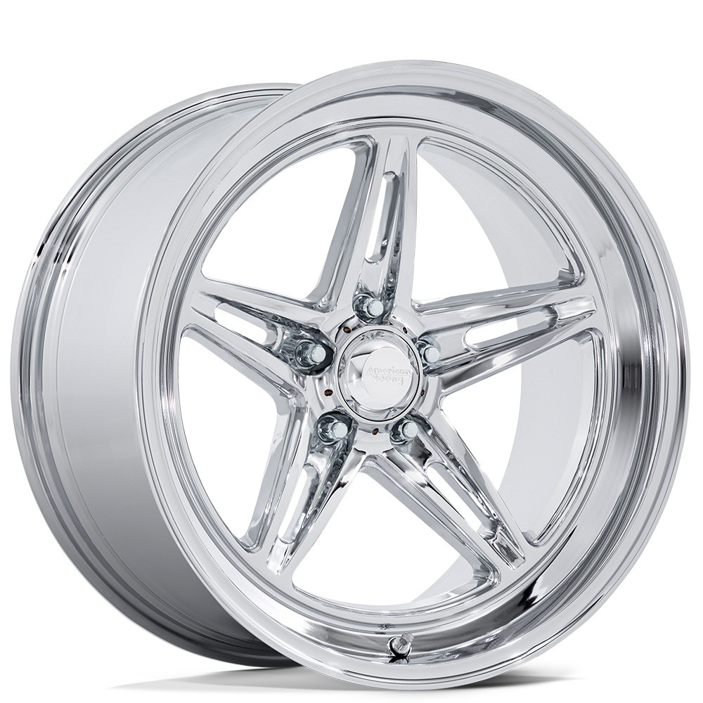 20x10 American Racing Vintage Wheels VN514 Groove Chrome Rims