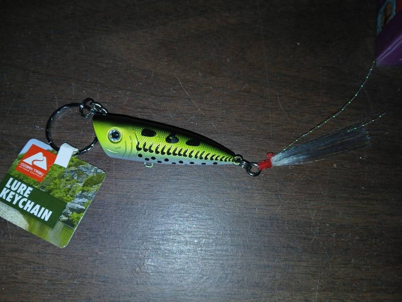 FISHING LURE KEYCHAIN