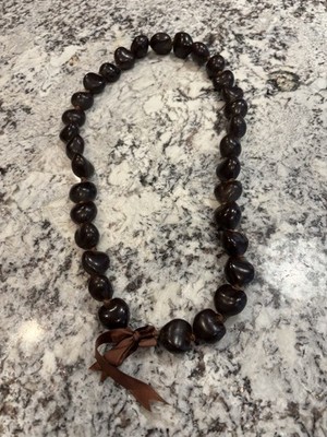 Beaded Buckeye Necklace
