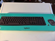Logitech MK270 Wireless Keyboard and Mouse Combo - 920-008813 New Opened Box 