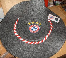 FC Bayern München Filzhut Seppelhut 4 Sterne ca. 42 cm Durchmesser Neu,Rarität