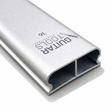 Gti Aluminum Radius Sanding Block For Fretboards - 450 Mm Long 16 Alu450-16