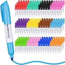 180 Pcs Mini Dry Erase Markers Fine Tip 3.5 Inch Erasable Whiteboard Markers