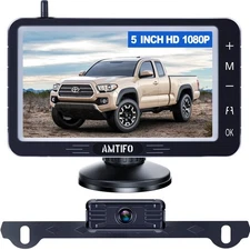 Wireless Backup Camera 5-inch for Truck: Easy to Install Back up Camera - HD ...