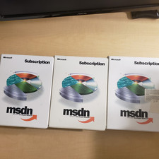 MSDN CD kits 130 CD's From 1999 to Early 2000's