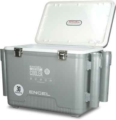 Engel LBC30S Pro 30qt for Fishing - Rod holders + Aerator