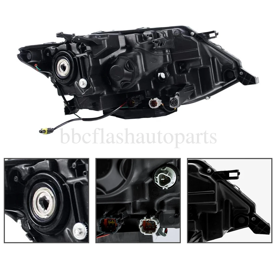 Headlamps For Nissan Rogue 2017-2019 Headlights W/LED DRL Halogen LH+RH Set Foto 4 de 4