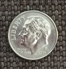 2016 P Roosevelt dime, very nice, actual coin in picture, free shipping.