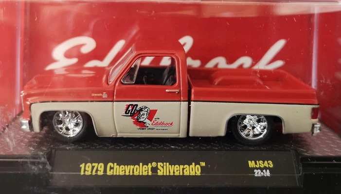 M2MACHINES - CHEVROLET Silverado Edelbrock 1979 rosso e crema - 1/64 - M2M-31... - Immagine 3 di 3