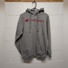Audi Sport Gray Hoodie Sweatshirt Unisex Medium