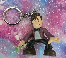 Doctor Who Eleventh 11th Doctor Keychain Matt Smith 2015 Blind Box