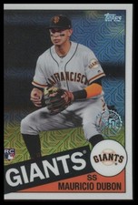 2020 Topps #85TC-36 Mauricio Dubon 1985 Topps Baseball 35th Anniversary Chrome
