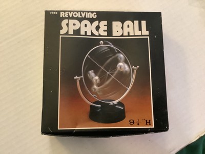 VINTAGE 1970 s REVOLVING SPACE BALL #862 New In Original Box Spaceball 1980 s