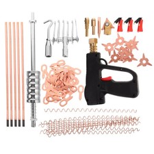 Stud Welder Dent Puller Kit Car Body Panel Spot Welding Repair Hammer Gun Tool