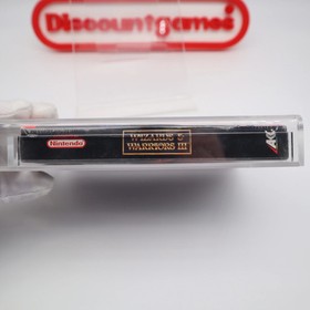 NES Nintendo WIZARDS & WARRIORS III KUROS VISIONS OF POWER -VGA GRADED 80 Sealed
