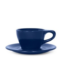notNeutral not Neutral Lino 6oz/180ml Indigo Double Cappuccino Cup &
